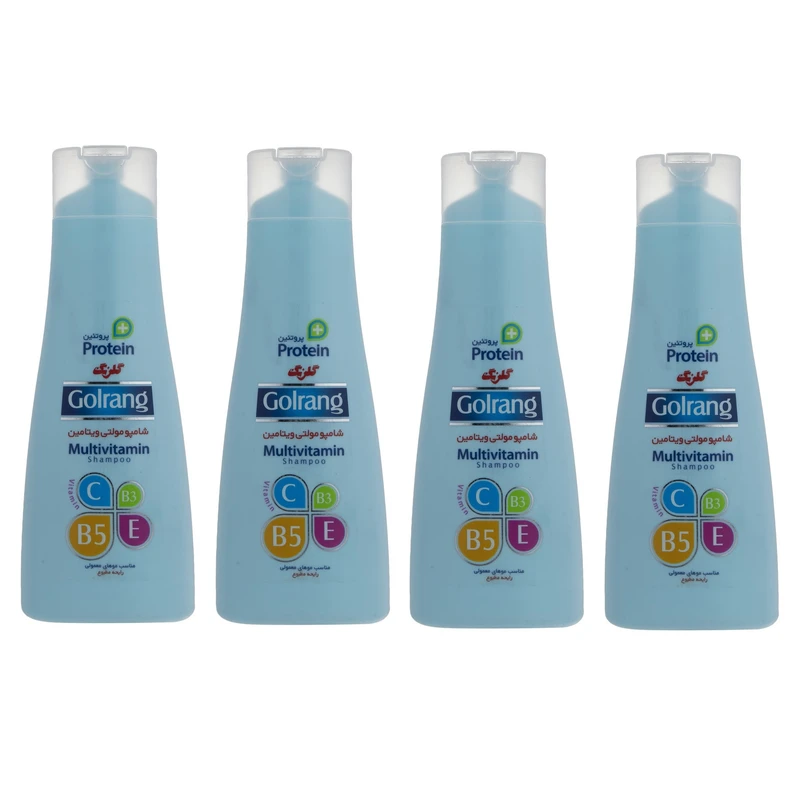 qualityq_90-33829 شامپو مو گلرنگ مدل Plus Protein حجم 400 میلی لیتر مجموعه 4 عددی - تصویر 1