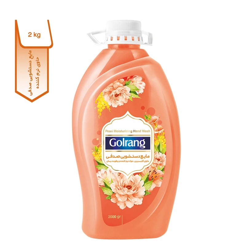 qualityq_90-33904 مایع دستشویی صدفی گلرنگ مدل orange وزن 2 کیلوگرم - تصویر 1