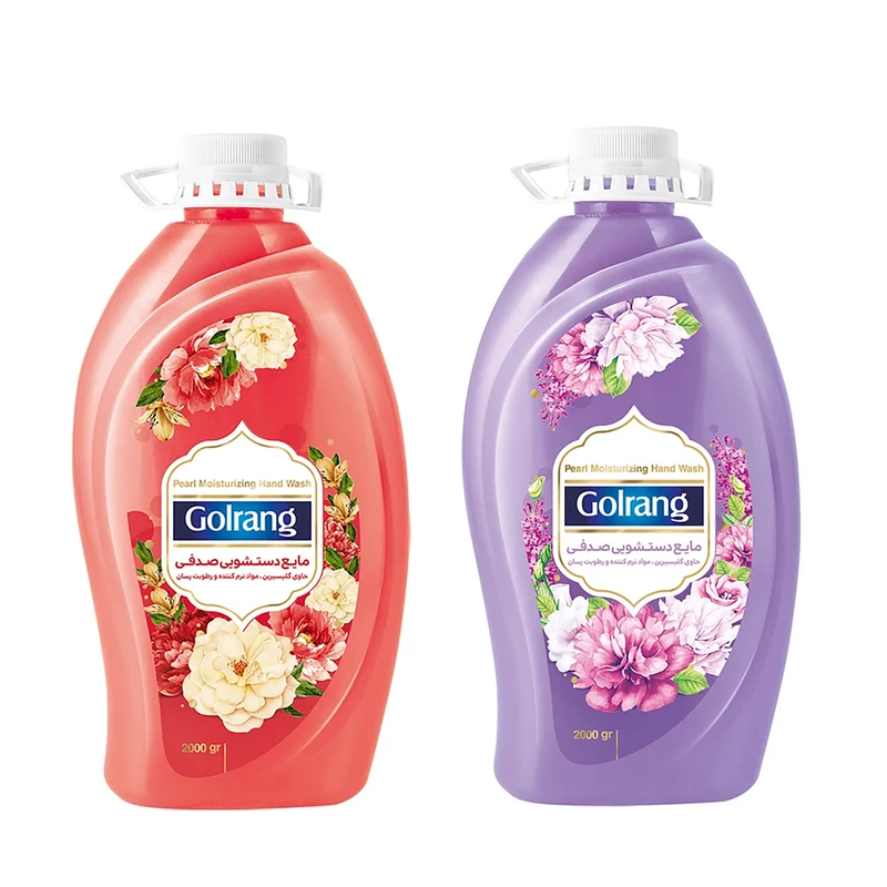 qualityq_90-33961 مایع دستشویی صدفی گلرنگ مدل 2 Collection وزن 2 کیلوگرم مجموعه 2 عددی - تصویر 1