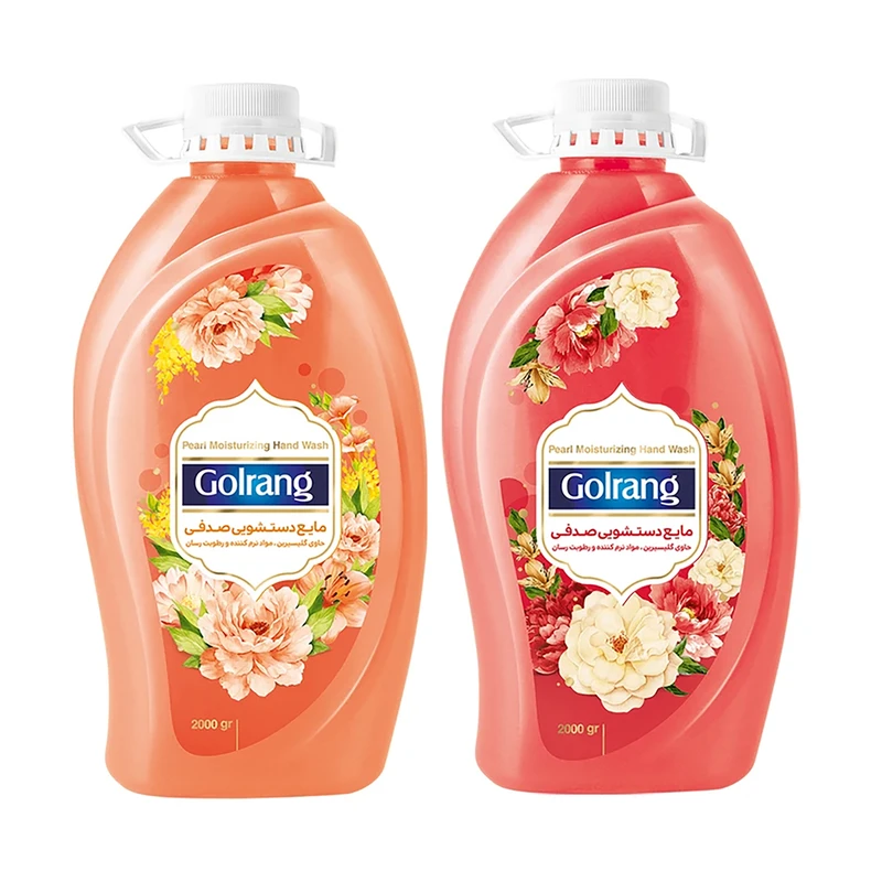 qualityq_90-33986 مایع دستشویی صدفی گلرنگ مدل Collection 1 وزن 2 کیلوگرم مجموعه 2 عددی - تصویر 1
