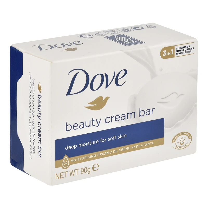 qualityq_90-34898 صابون شستشو صورت و بدن داو مدل Beauty مناسب برای انواع پوست وزن 90 گرم - تصویر 1