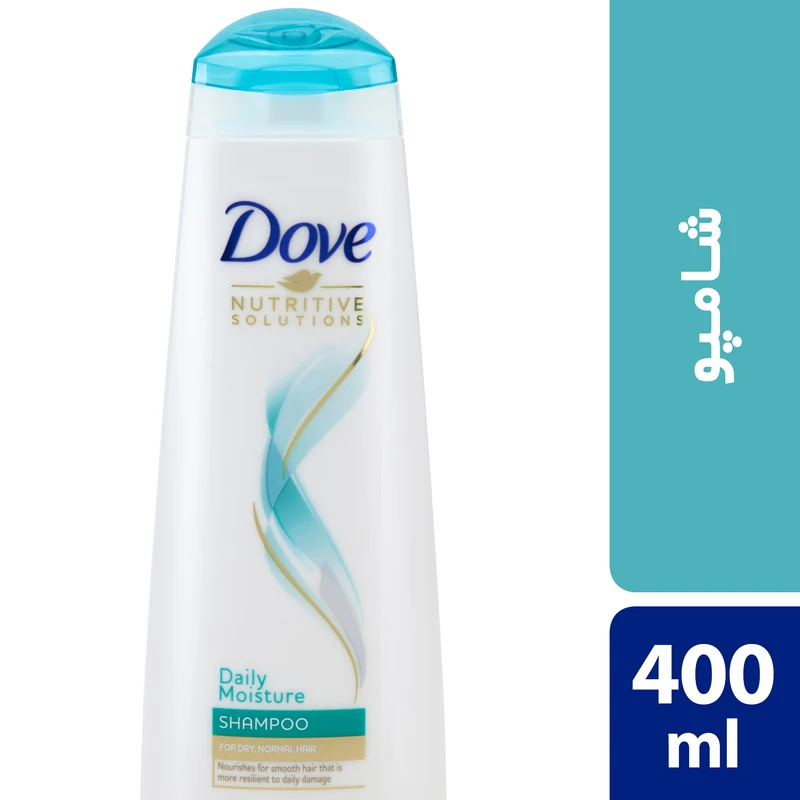 qualityq_90-34926 شامپو موهای معمولی داو مدل Daily Moisture حجم 400 میلی لیتر - تصویر 1