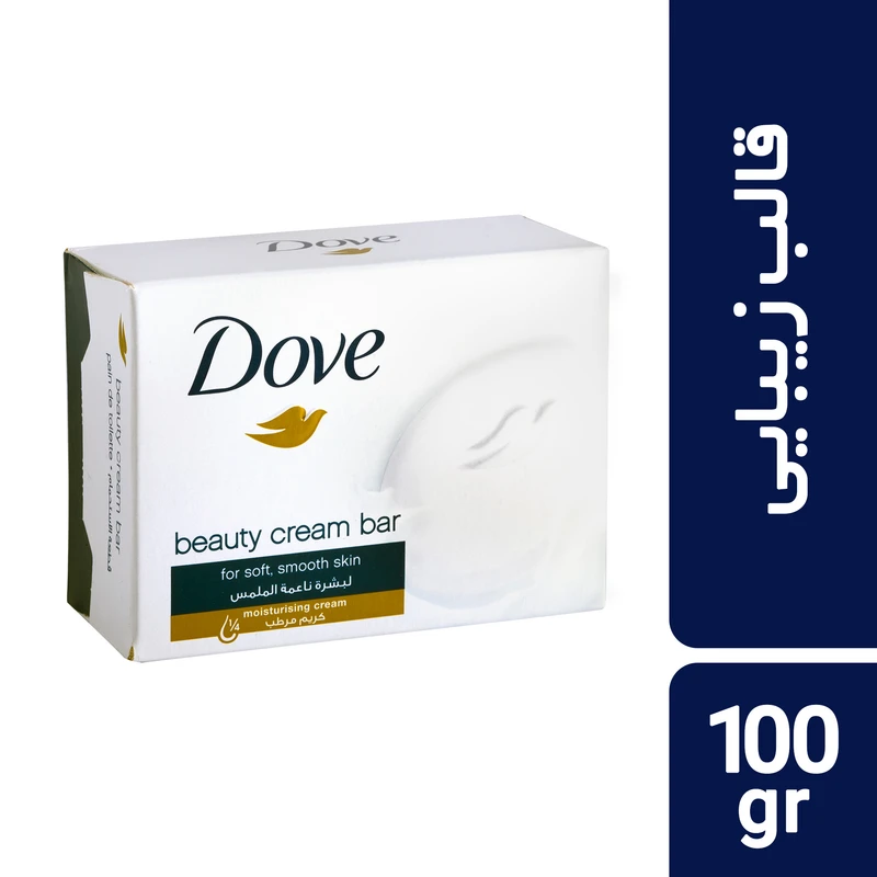 qualityq_90-35115 صابون کرمی داو مقدار 100 گرم - تصویر 1