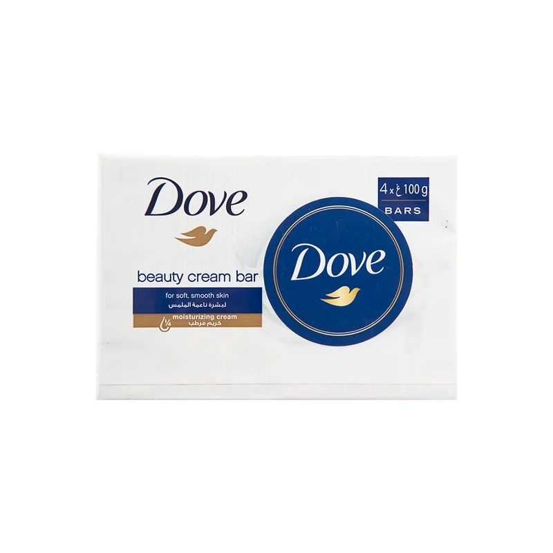 qualityq_90-35284 صابون داو مدل Beauty Cream بسته 4 عددی - تصویر 1
