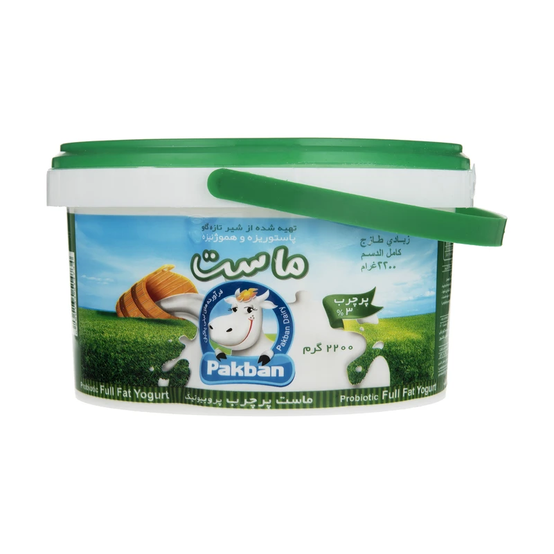 qualityq_90-35610 ماست پر چرب پاکبان - 2.2 کیلوگرم - تصویر 1