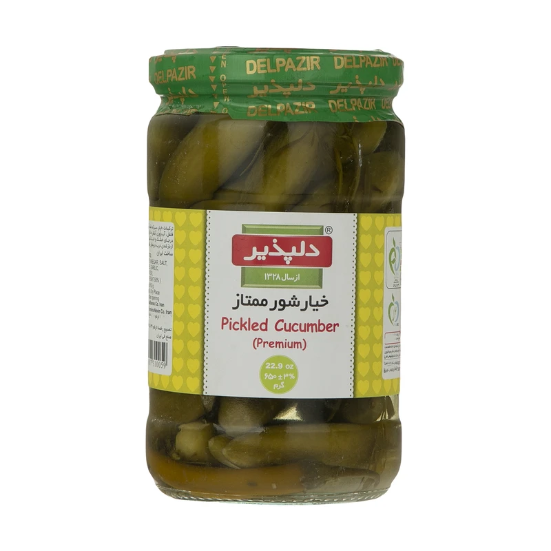 qualityq_90-35863 خیارشور ممتاز دلپذیر - 650 گرم - تصویر 1