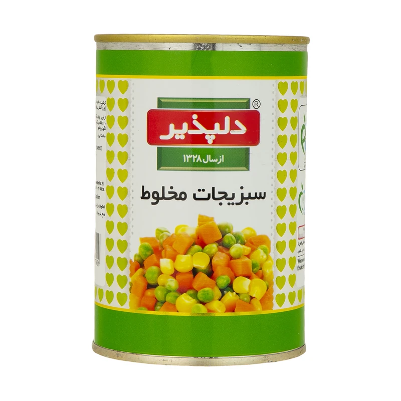 qualityq_90-35887 کنسرو سبزیجات مخلوط دلپذیر - 420 گرم - تصویر 1