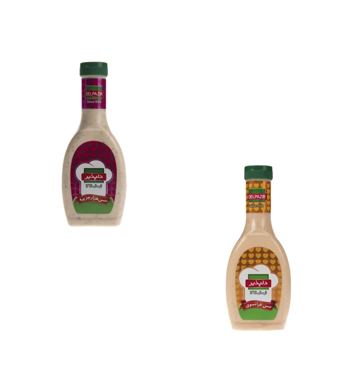 qualityq_90-36112 سس هزار جزیره دلپذیر -454 گرم و سس فرانسوی دلپذیر -450 گرم - تصویر 1