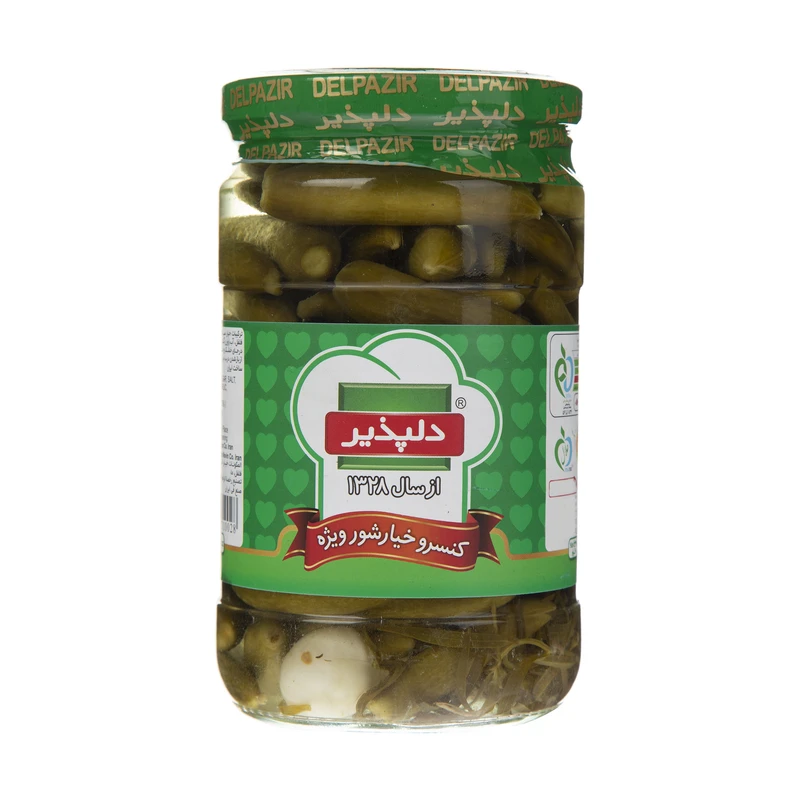 qualityq_90-36121 خیارشور ویژه دلپذیر مقدار 650 گرم - تصویر 1