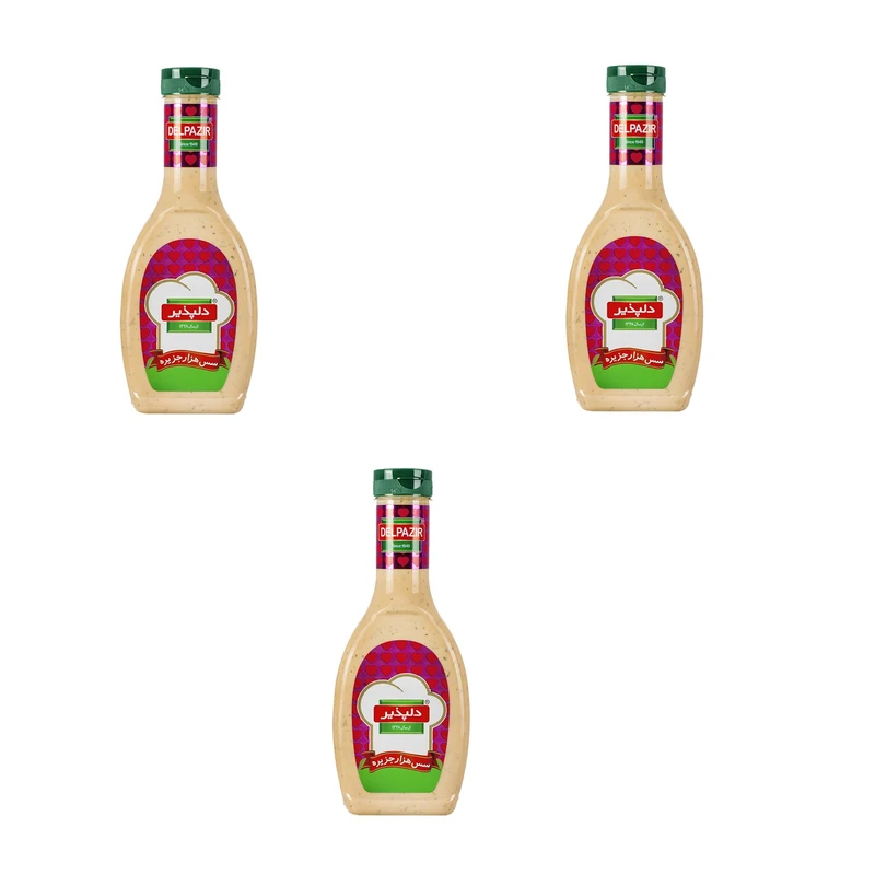 qualityq_90-36173 سس هزار جزیره دلپذیر -454 گرم بسته 3 عددی - تصویر 1