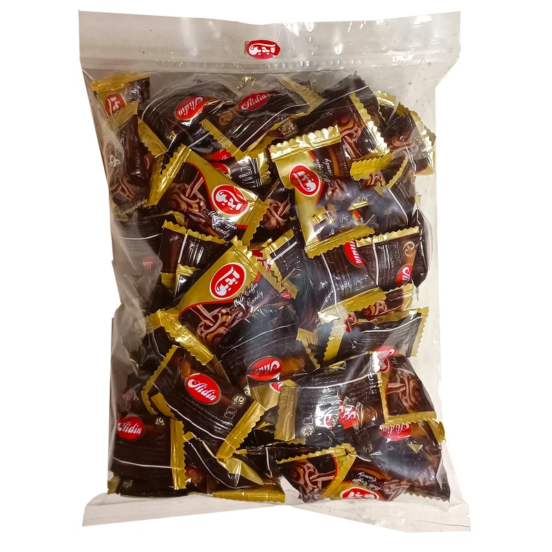 qualityq_90-36438 آبنبات شیر قهوه دورنگ آیدین - 500 گرم - تصویر 1