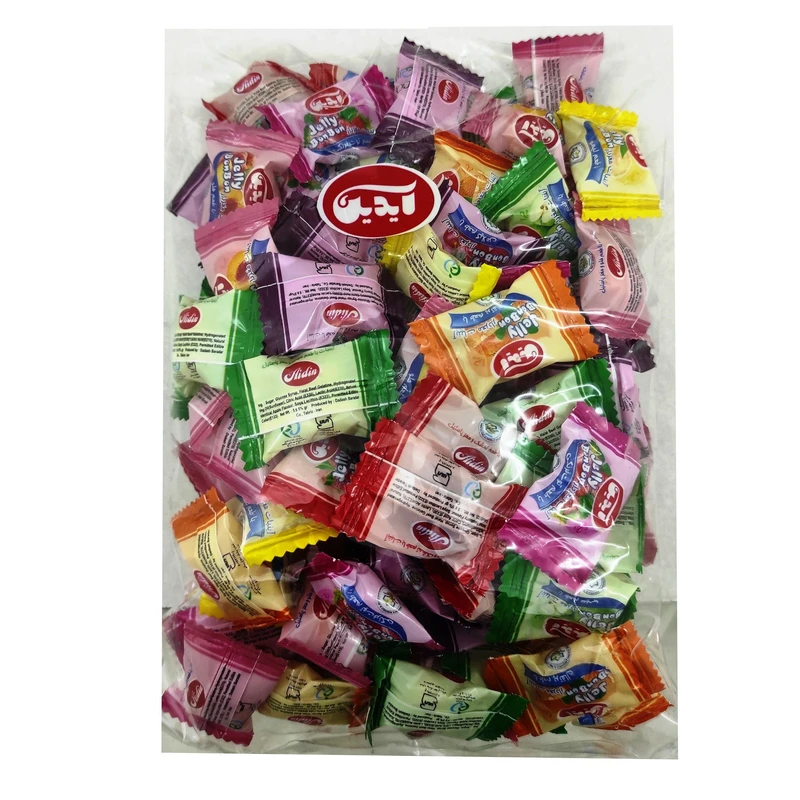 qualityq_90-36508 آبنبات با طعم میوه و مغز پاستیل آیدین - 500 گرم - تصویر 1