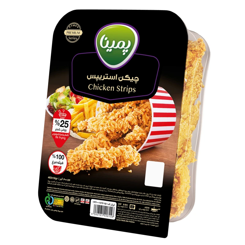 qualityq_90-37729 چیکن استریپس پمینا - 400 گرم - تصویر 1