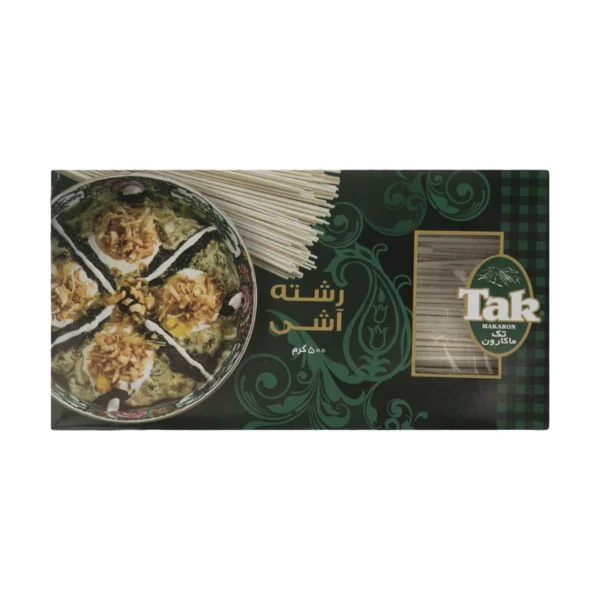 رشته آشی تک ماکارون مقدار 500 گرمی