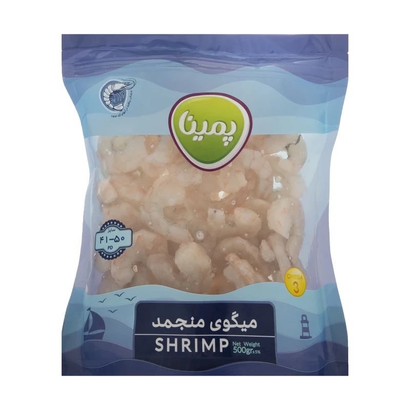 qualityq_90-37822 میگو سایز 50-41 پمینا - 500 گرم - تصویر 1