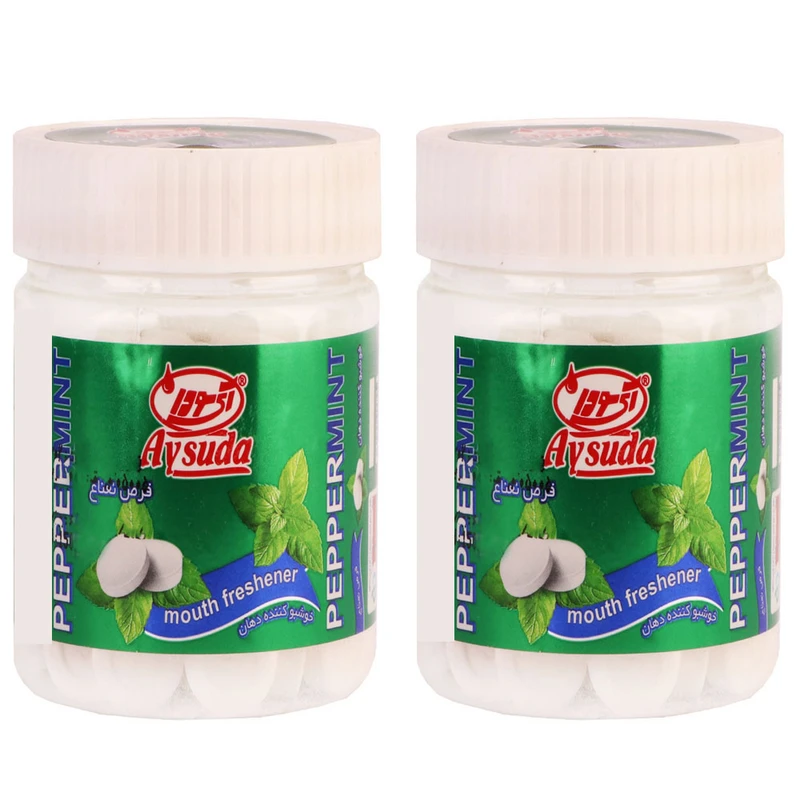 qualityq_90-38344 قرص خوشبو کننده دهان آی سودا با طعم نعنا مجموعه 2 عددی - تصویر 1