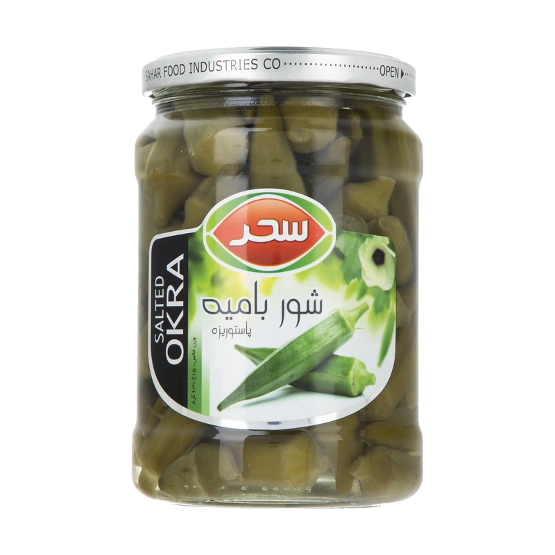 qualityq_90-38751 شور بامیه سحر - 630 گرم - تصویر 1