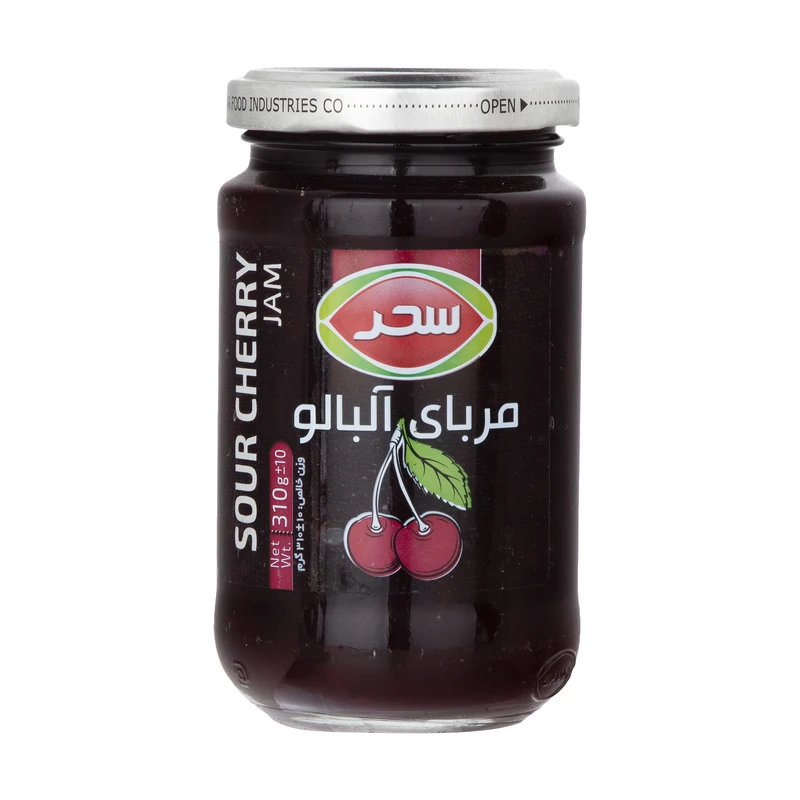 qualityq_90-38978 مربای آلبالو سحر - 310 گرم - تصویر 1