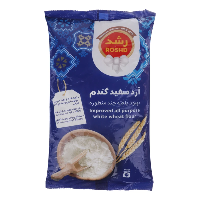qualityq_90-40206 آرد سفید گندم رشد - 900 گرم - تصویر 1