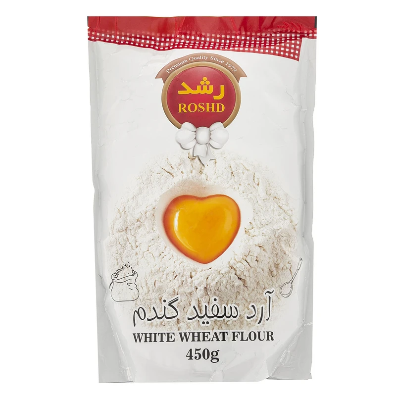 qualityq_90-40368 آرد سفید گندم رشد مقدار 450 گرم - تصویر 1