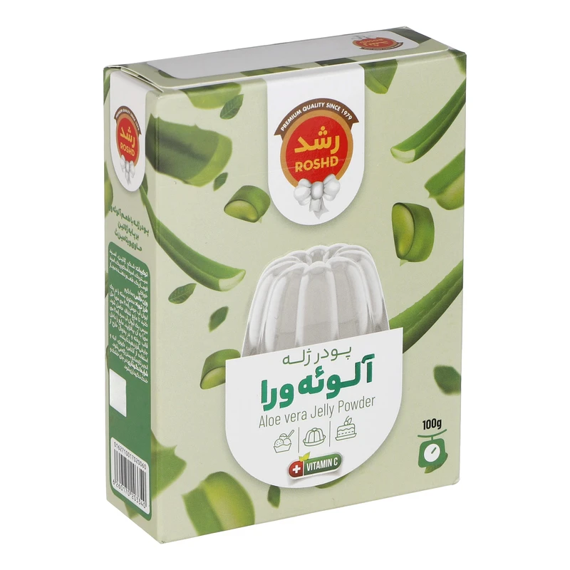 qualityq_90-40428 پودر ژله آلوئه ورا رشد - 100 گرم - تصویر 1