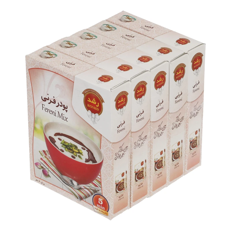 qualityq_90-40434 پودر فرنی رشد - 110 گرم بسته 5 عددی - تصویر 1