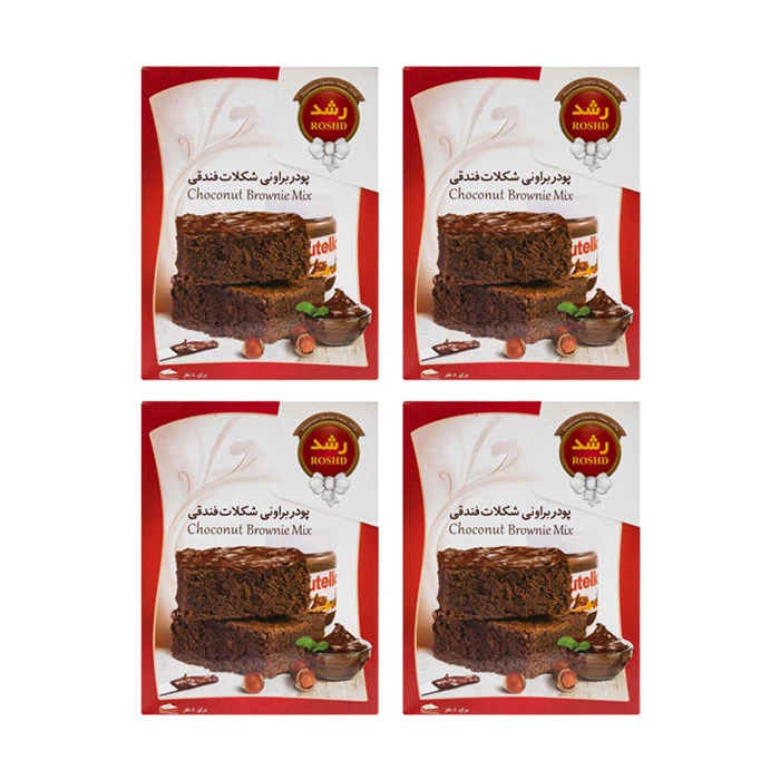 qualityq_90-40540 پودر براونی مرطوب رشد - 400 گرم بسته 4 عددی - تصویر 1