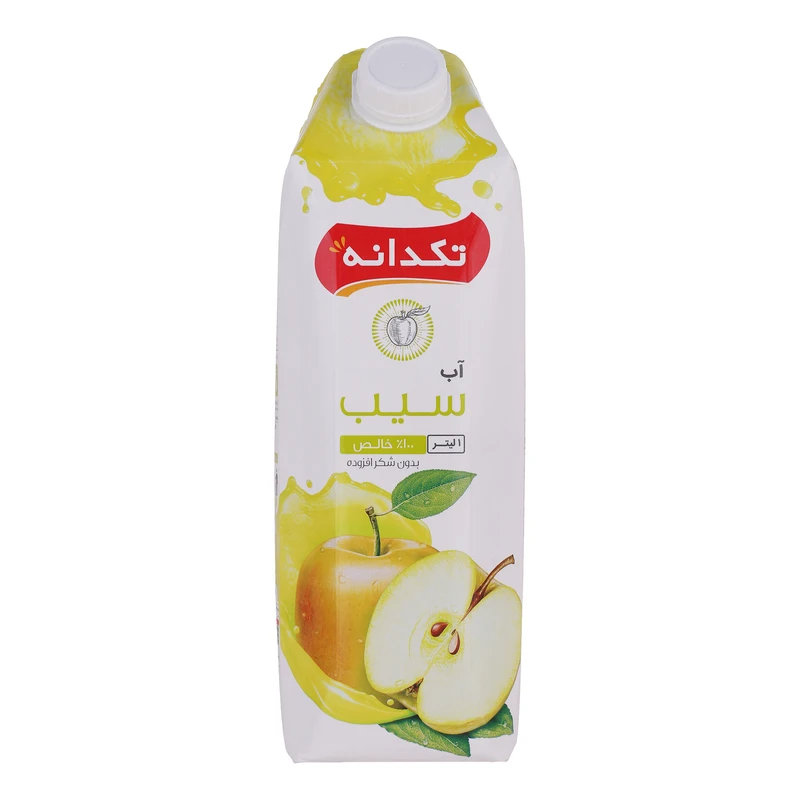 qualityq_90-40724 آب سیب تکدانه حجم 1 لیتر - تصویر 1