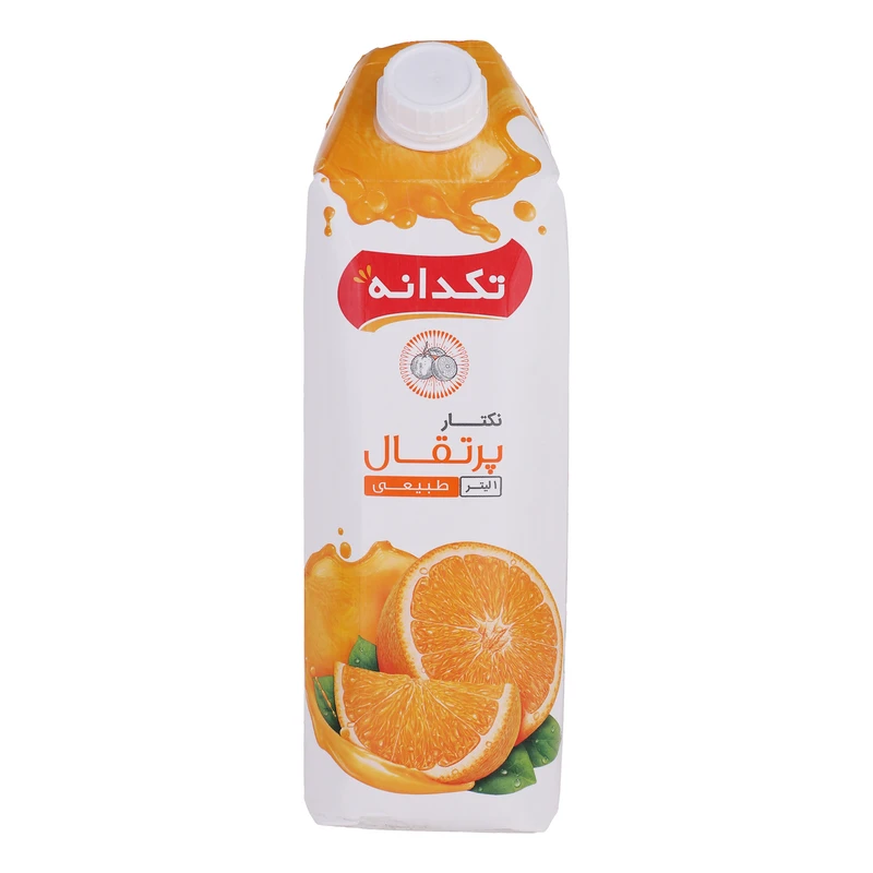 qualityq_90-40852 آب پرتقال تکدانه - 1 لیتر - تصویر 1