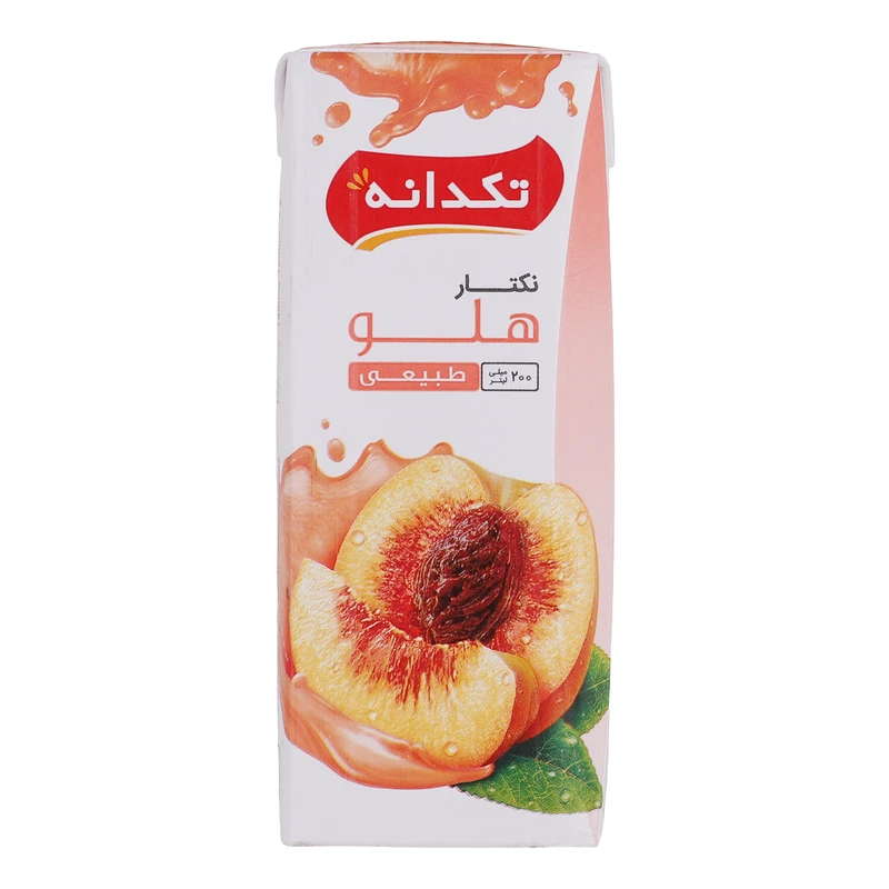 qualityq_90-40864 آبمیوه هلو تکدانه - 200 میلیلیتر - تصویر 1