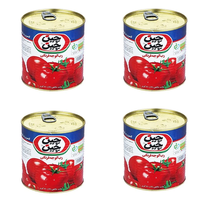 qualityq_90-41379 رب گوجه فرنگی چین چین - 800 گرم بسته 4 عددی - تصویر 1