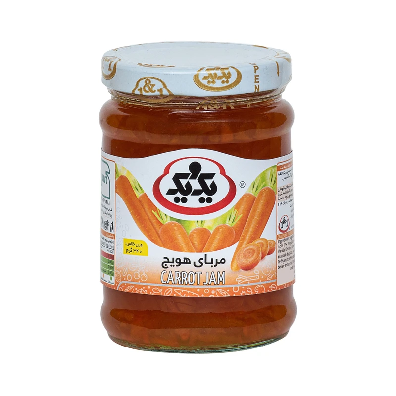 qualityq_90-41443 مربای هويج یک و یک - 340 گرم - تصویر 1