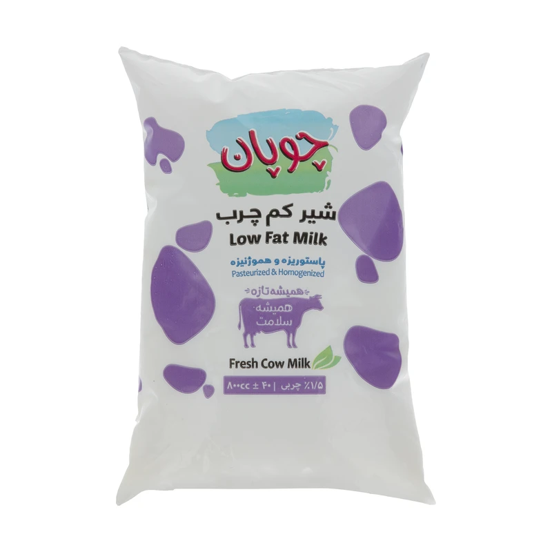 qualityq_90-41864 شیر کم چرب چوپان - 800 میلی لیتر - تصویر 1