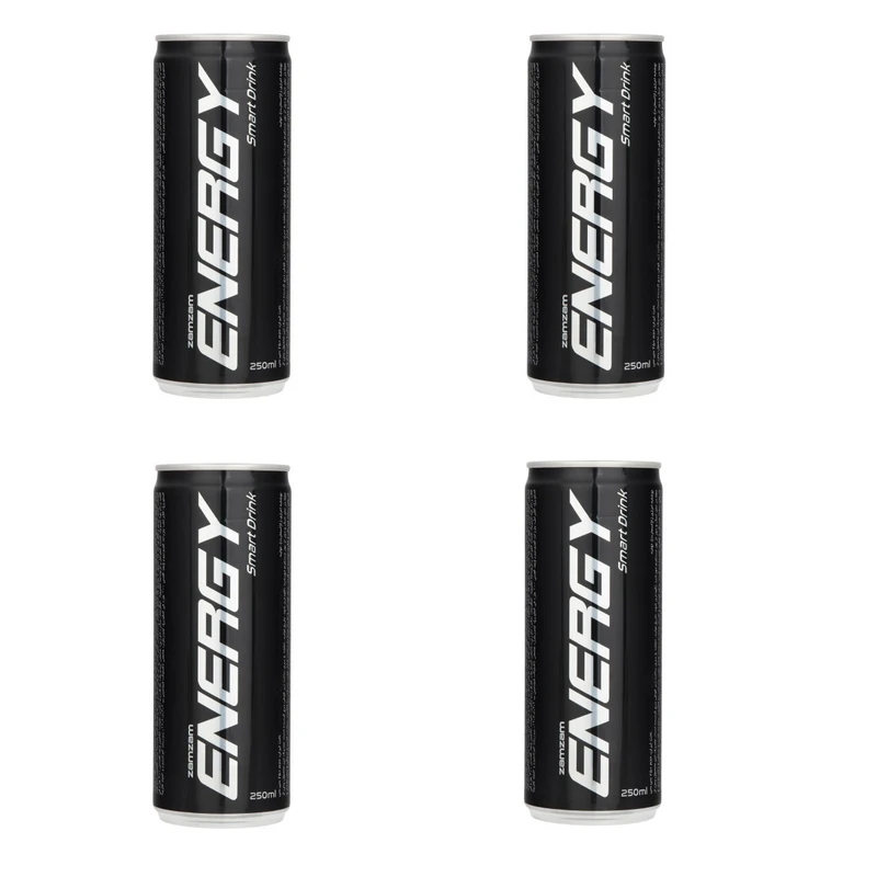 qualityq_90-42917 نوشابه انرژی زا اسمارت زمزم - 250 میلی لیتر بسته 4 عددی - تصویر 1