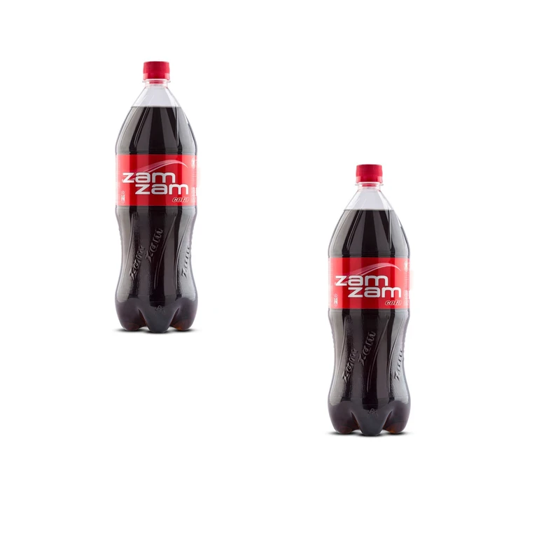 qualityq_90-42971 نوشابه کولا گازدار زمزم - 1.5 لیتر بسته 2 عددی - تصویر 1