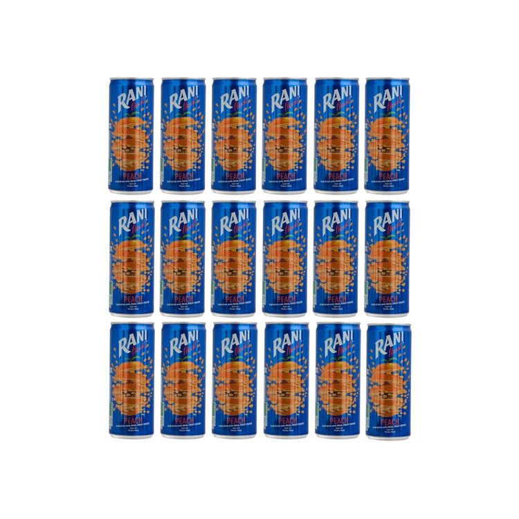 qualityq_90-43370 نوشیدنی هلو رانی - 240 میلی لیتر بسته 24 عددی - تصویر 1