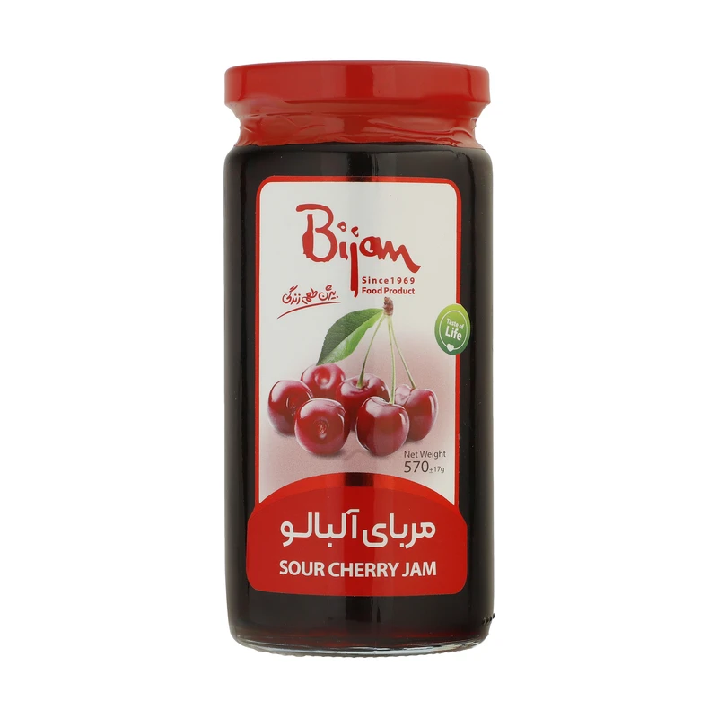 qualityq_90-43726 مربای آلبالو بیژن - 570 گرم - تصویر 1