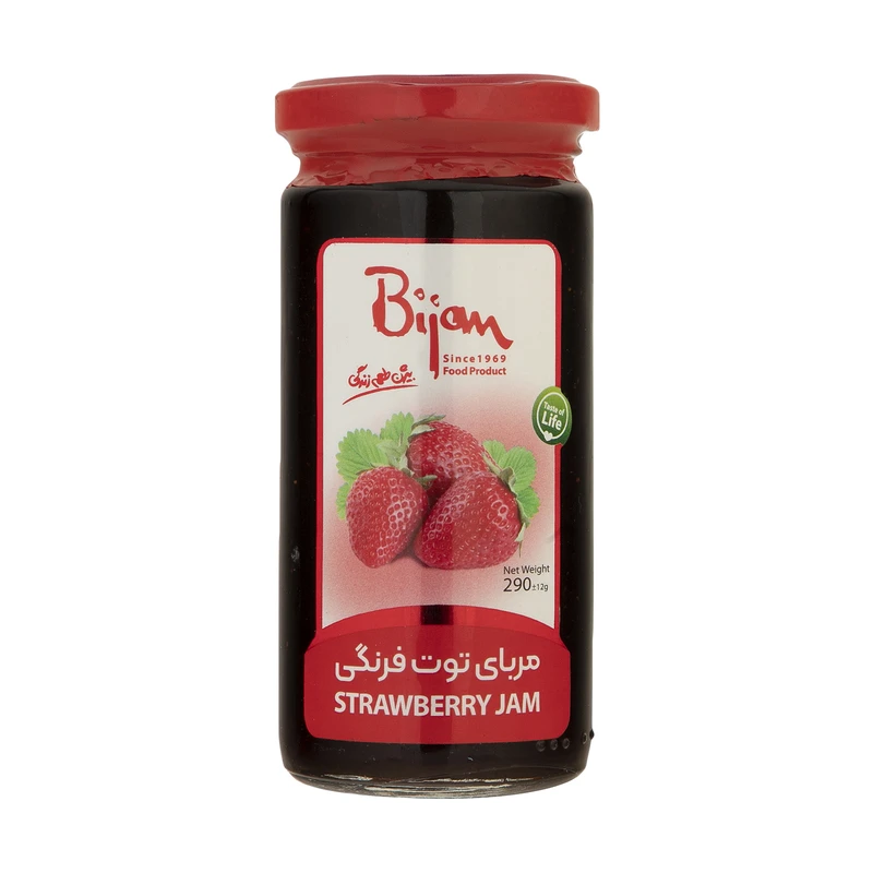 qualityq_90-43749 مربا توت فرنگی بیژن - 290 گرم - تصویر 1
