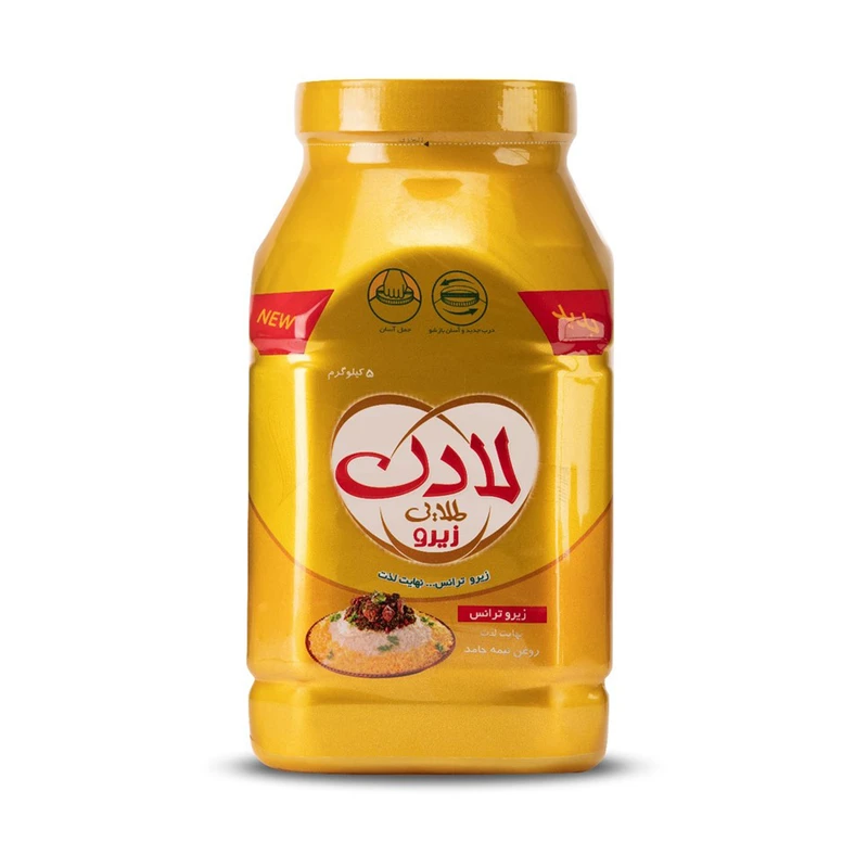 qualityq_90-44057 روغن نیمه جامد بدون ترانس لادن طلایی - 5 کیلوگرم - تصویر 1