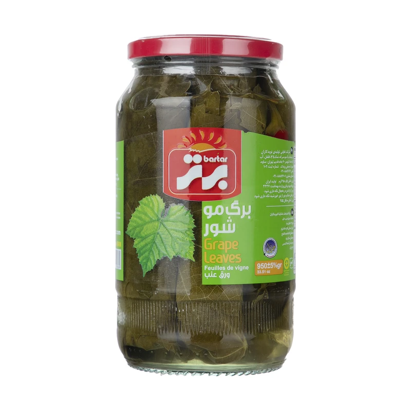 qualityq_90-44233 برگ مو شور برتر مقدار 950 گرم - تصویر 1