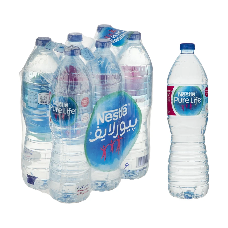 qualityq_90-44750 آب آشامیدنی نستله سری پیور لایف - 1.5 لیتر بسته 6 عددی - تصویر 1