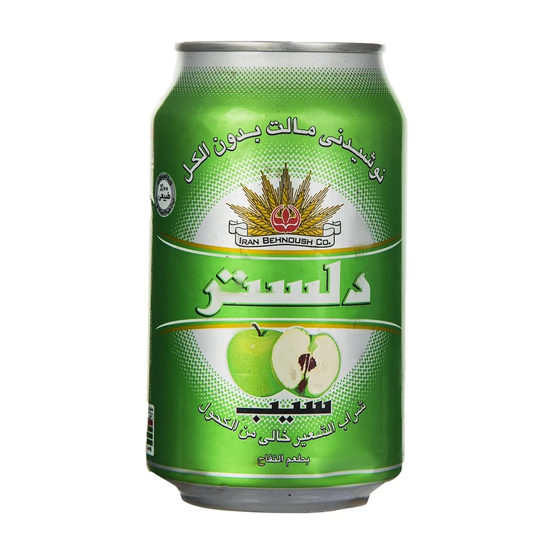 qualityq_90-44912 نوشیدنی مالت با طعم سیب دلستر - 330 میلی لیتر - تصویر 1