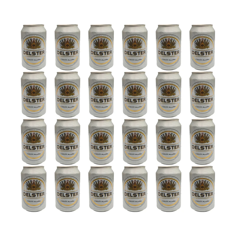 qualityq_90-44929 نوشیدنی مالت ساده دلستر - 330 میلی لیتر بسته 24 عددی - تصویر 1