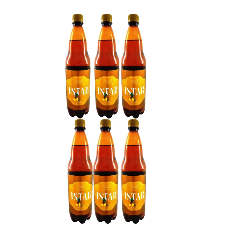 qualityq_90-45081 نوشیدنی مالت بدون الکل آناناس ایستک حجم 1 لیتر بسته 6 عددی - تصویر 1