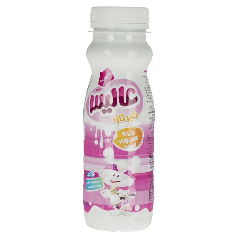 qualityq_90-45296 شیر کم چرب فرادما عالیس - 0.2 لیتر - تصویر 1