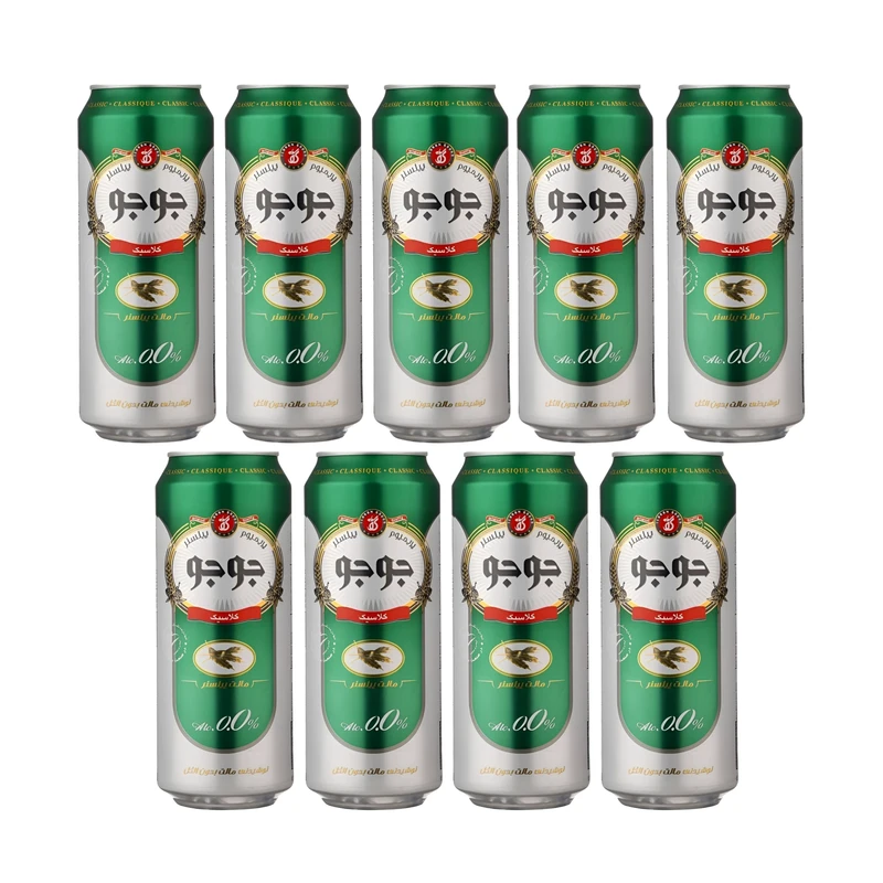 qualityq_90-45903 ماءالشعیر مالت کلاسیک جوجو - 500 میلی لیتر بسته 9 عددی - تصویر 1