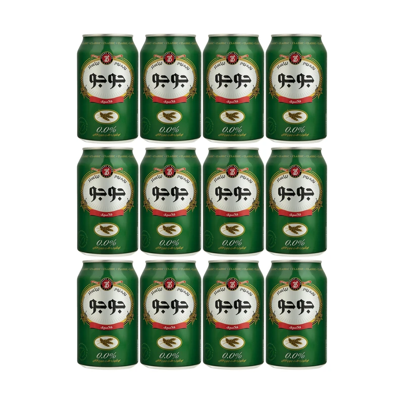 qualityq_90-46111 ماءالشعیر جوجو با طعم کلاسیک - 330 میلی لیتر بسته 12 عددی - تصویر 1