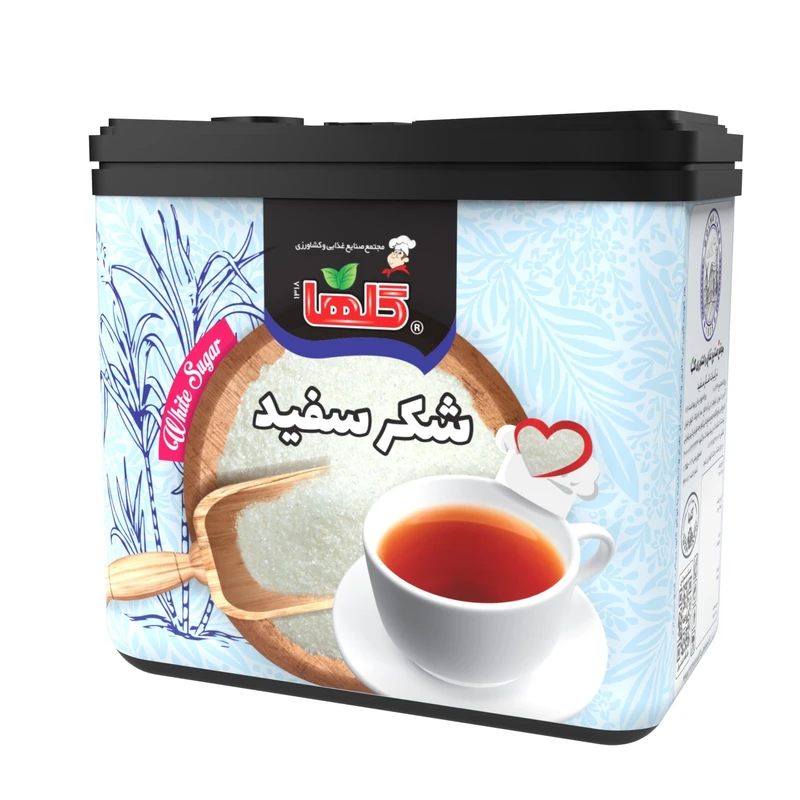 qualityq_90-47167 شکر سفید گلها - 220 گرم - تصویر 1