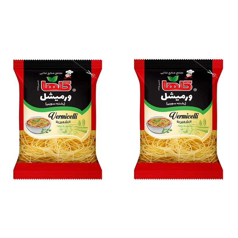 qualityq_90-47194 رشته ورمیشل گلها - 150 گرم بسته 2 عددی - تصویر 1