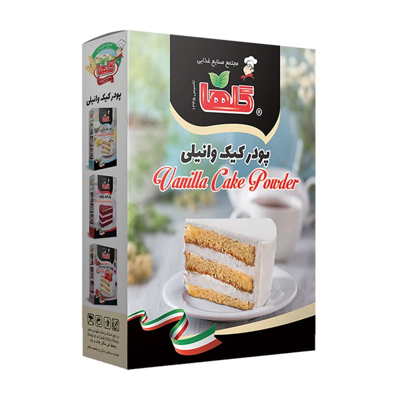 qualityq_90-47216 پودر کیک وانیلی گلها مقدار 450 گرم - تصویر 1